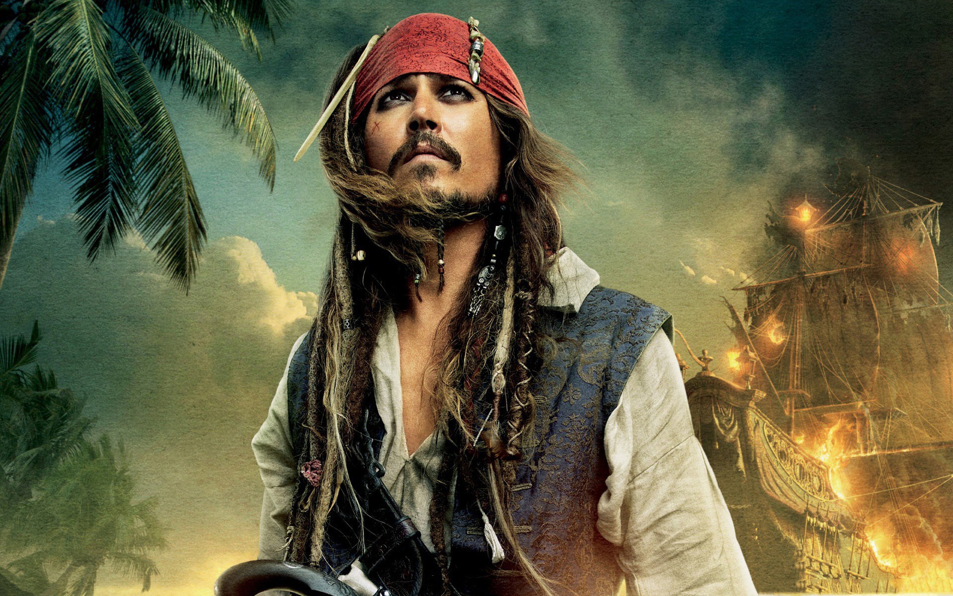 Jack Sparrow Wallpaper - Pirates Of Caribbean Hd , HD Wallpaper & Backgrounds