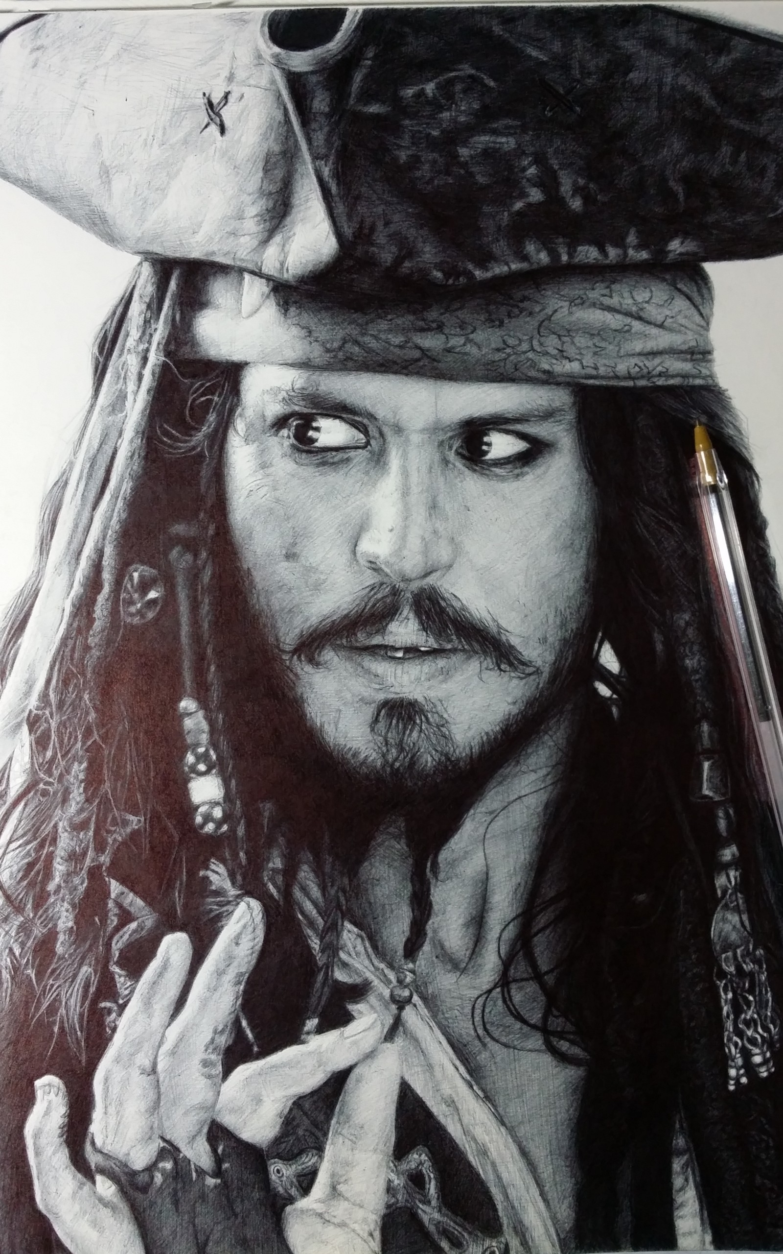 Download Jack Sparrow Eyeliner, Jack Sparrow Emoji - Anonymous Jack Sparrow , HD Wallpaper & Backgrounds