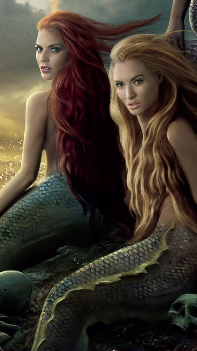Woman Warrior, Girl, Long Hair, Mythology, Jack Sparrow - Potc Mermaids Iphone , HD Wallpaper & Backgrounds