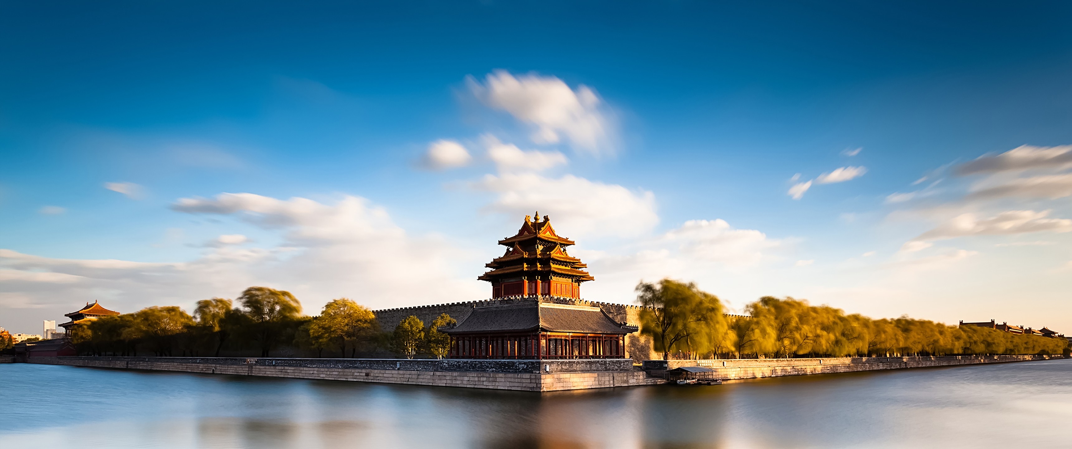 Ultrawide China Photography Architecture 21 X 9 Wallpaper - Travel Hd , HD Wallpaper & Backgrounds