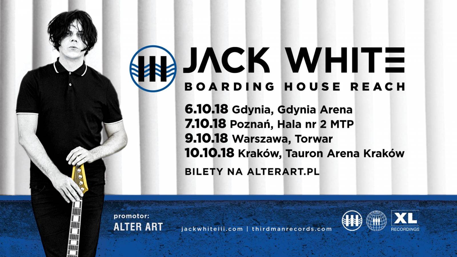 Jack White At Tauron Arena Kraków - Jack White Tauron Arena , HD Wallpaper & Backgrounds