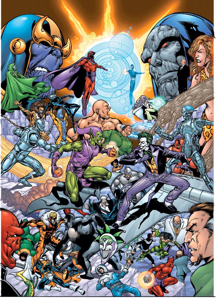 Dc Villains - All Marvel And Dc Supervillains , HD Wallpaper & Backgrounds