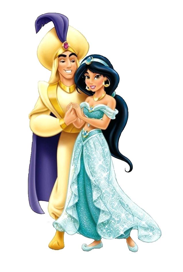 Princess Jasmine And Prince Character Gallery Jasmine - Jasmine Y Aladdin Disney , HD Wallpaper & Backgrounds