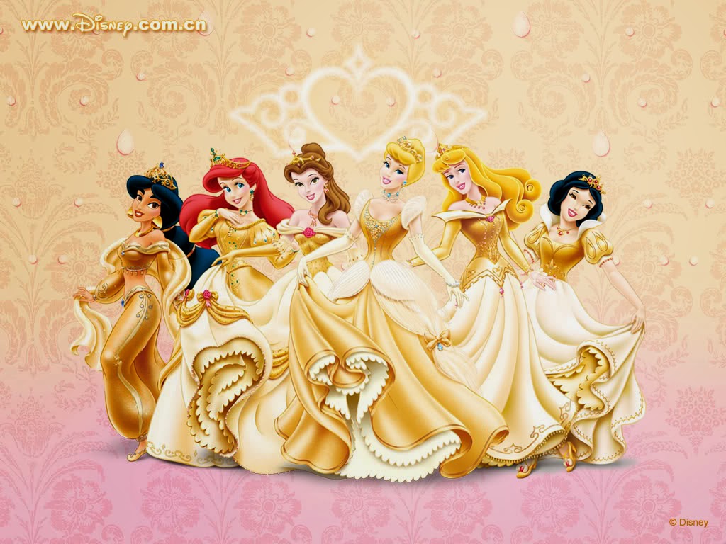 1024x768px Disney Princess Wallpaper Hd - Disney Princesses Golden Dresses , HD Wallpaper & Backgrounds