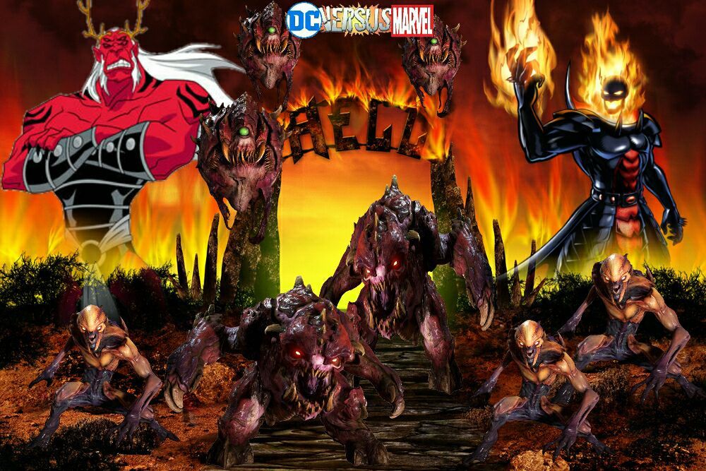 Marvel Vs Dc Wallpapers Trigon And Dormemmu - Evil Pusheen The Cat , HD Wallpaper & Backgrounds