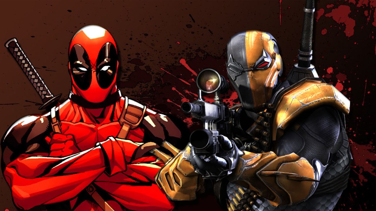 Deadpool And Deathstroke - Deadpool Iphone 5s , HD Wallpaper & Backgrounds