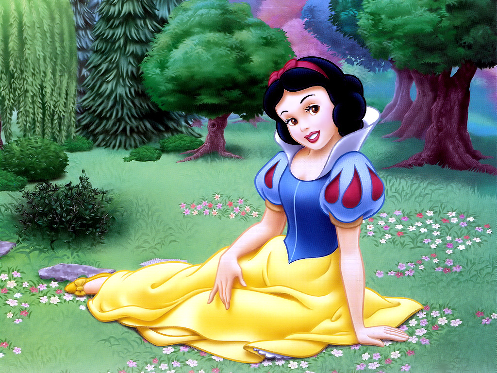 Disney Princess Snow White Hd Pictures - Snow White Cartoon , HD Wallpaper & Backgrounds