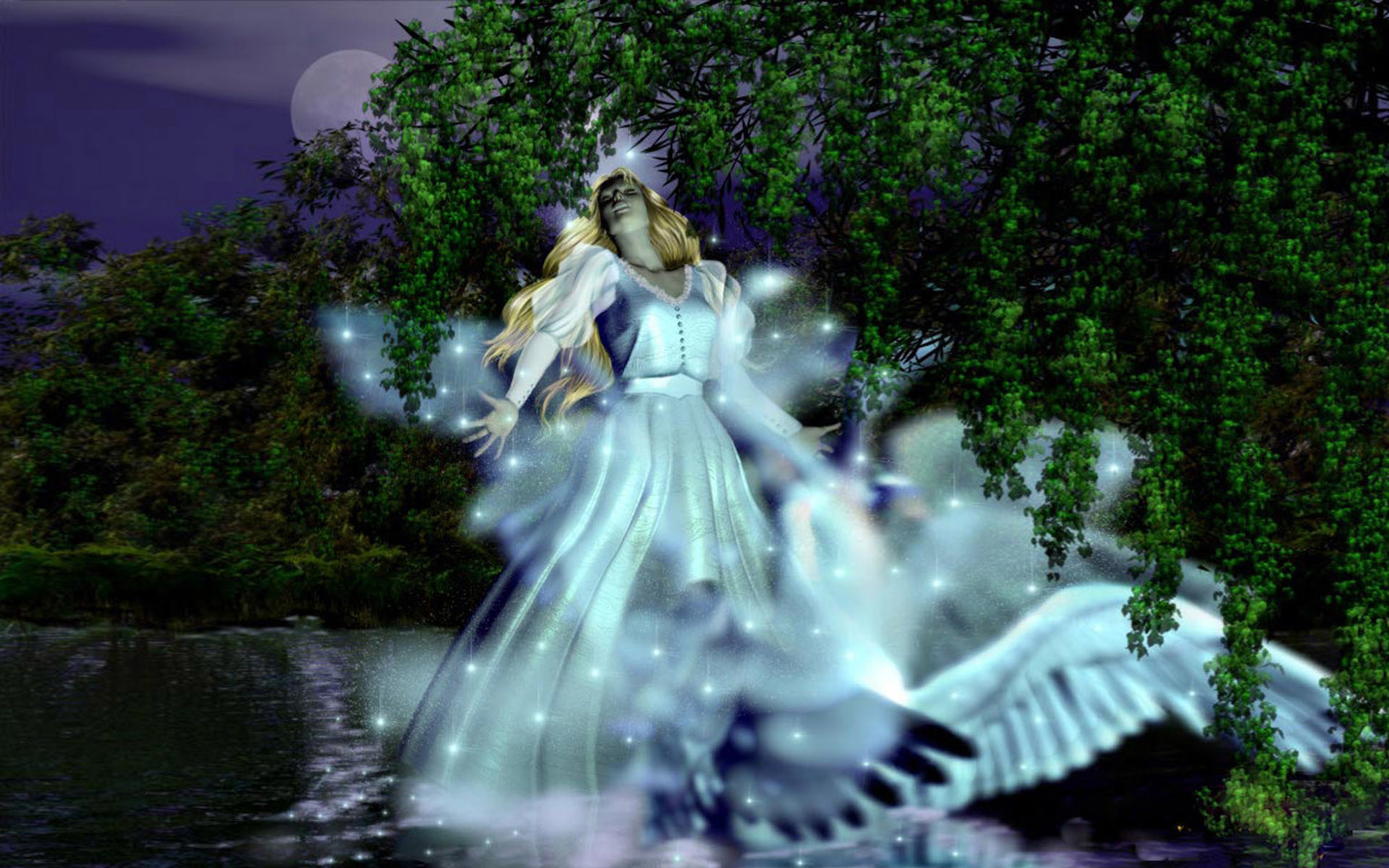 Beautiful Princess Angel Fantasy Girl Wallpapers - Leita The Third Wish , HD Wallpaper & Backgrounds