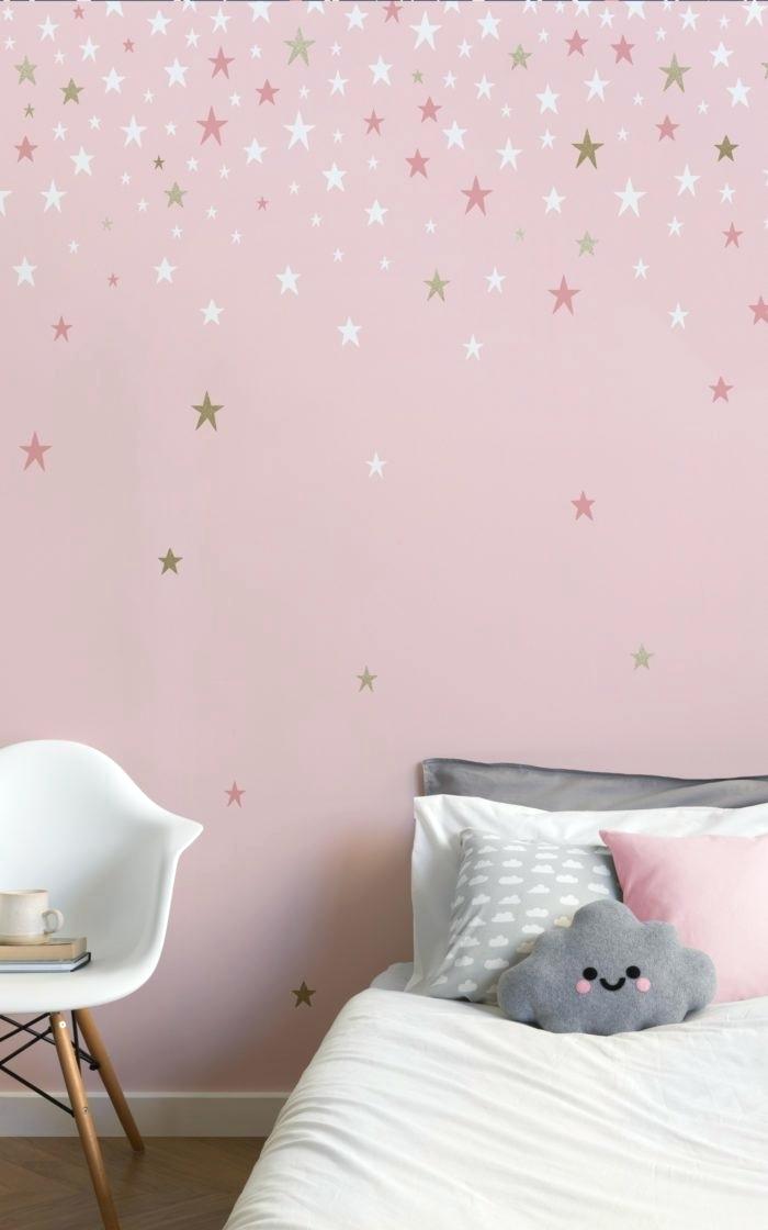 Pink Princess Wallpaper Cute Bedroom Ideas Free - Pink Wallpaper Bedroom Ideas , HD Wallpaper & Backgrounds