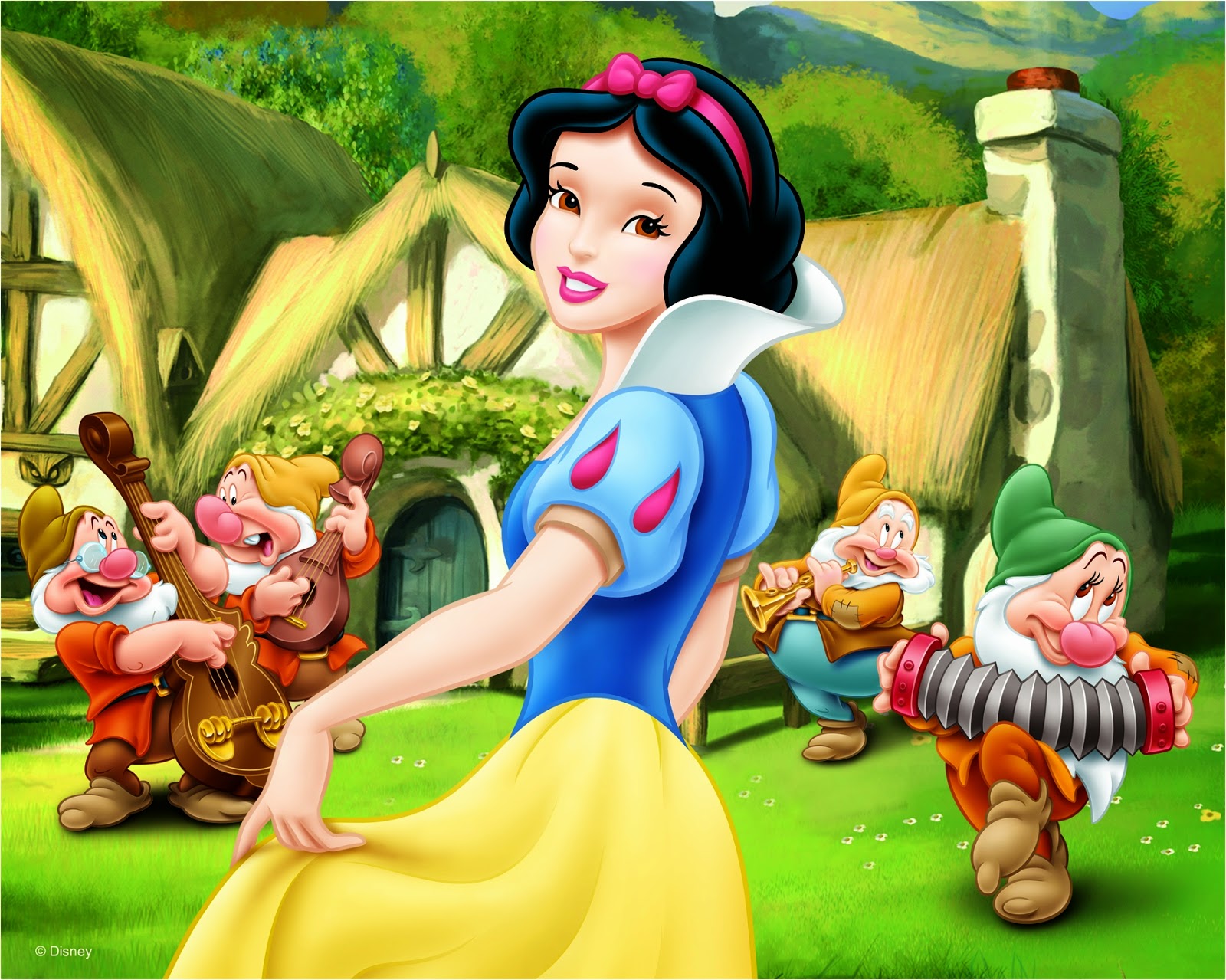 Disney Princess Snow White Wallpaper - Disney Princess Snow White Wallpaper Hd , HD Wallpaper & Backgrounds