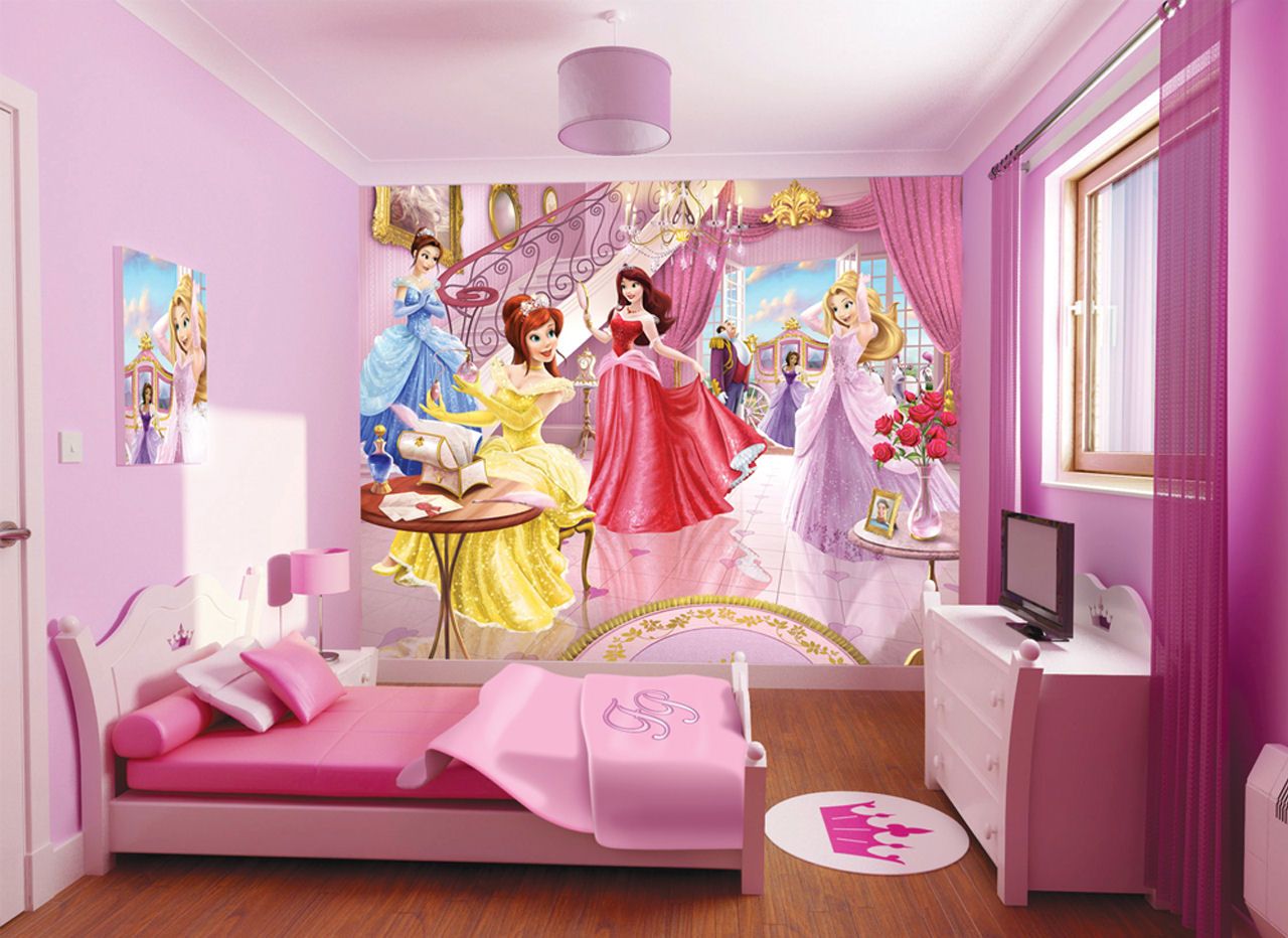 Wallpaper For Rooms For Girls - Decoracion De Cuartos Infantiles Niña , HD Wallpaper & Backgrounds