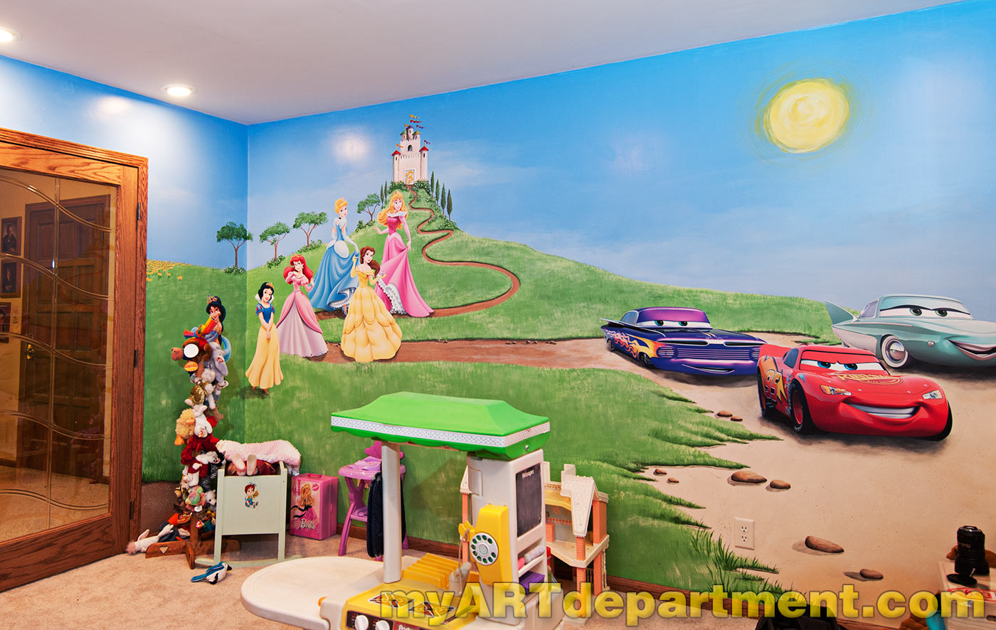 Disney Wallpaper Murals , HD Wallpaper & Backgrounds