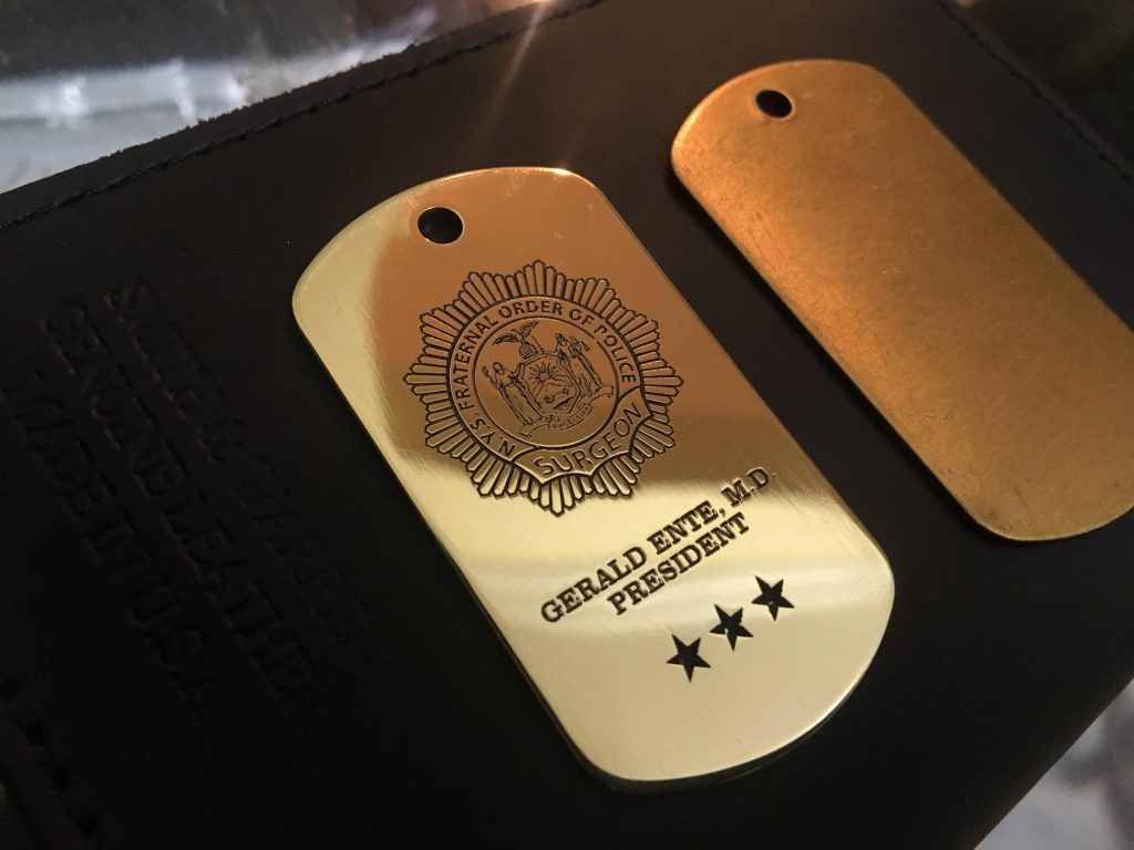 This Brass Dog Tag Style Badge Laser Engraved With - Laser Cut Dog Tags , HD Wallpaper & Backgrounds