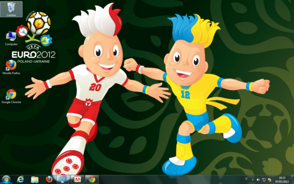 Uefa Euro 2012 Wallpaper - Euro 2012 Slavek I Slavko , HD Wallpaper & Backgrounds