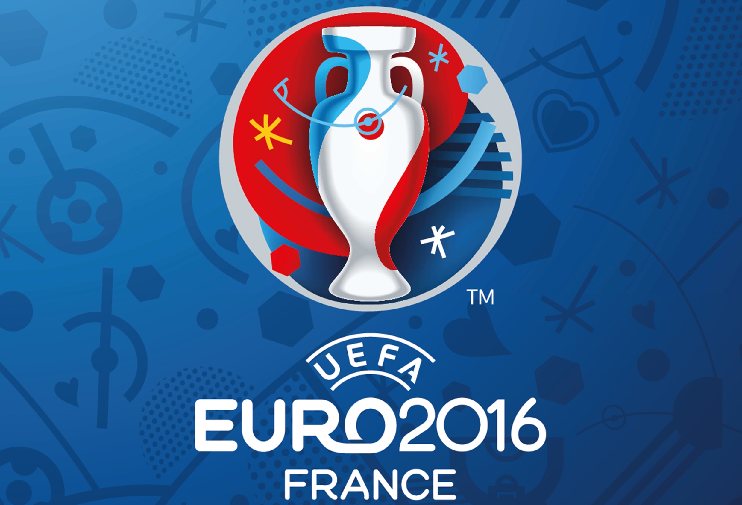 France Euro 2016 Logo Wallpaper - Uefa Euro 2016 Logo , HD Wallpaper & Backgrounds