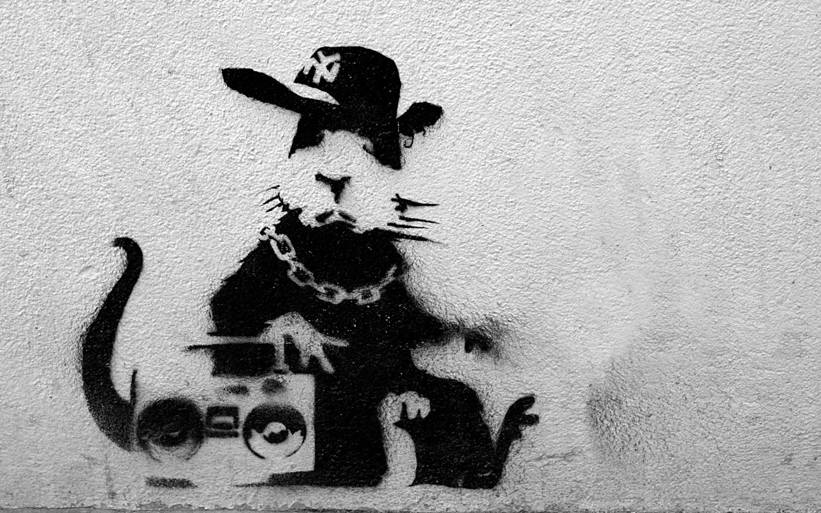 Banksy Gangsta Rat , HD Wallpaper & Backgrounds