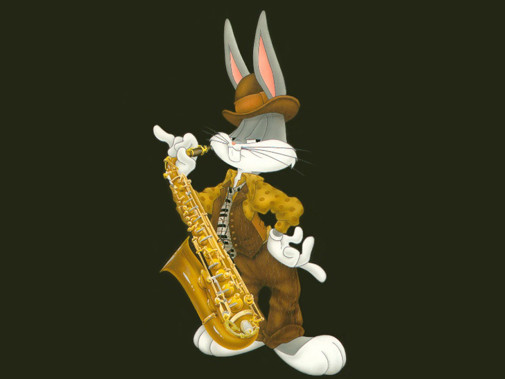 Bugs Bunny Saxo , HD Wallpaper & Backgrounds
