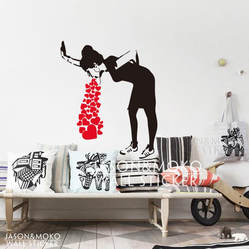 Banksy Phone Wallpaper - Wall Sticker , HD Wallpaper & Backgrounds