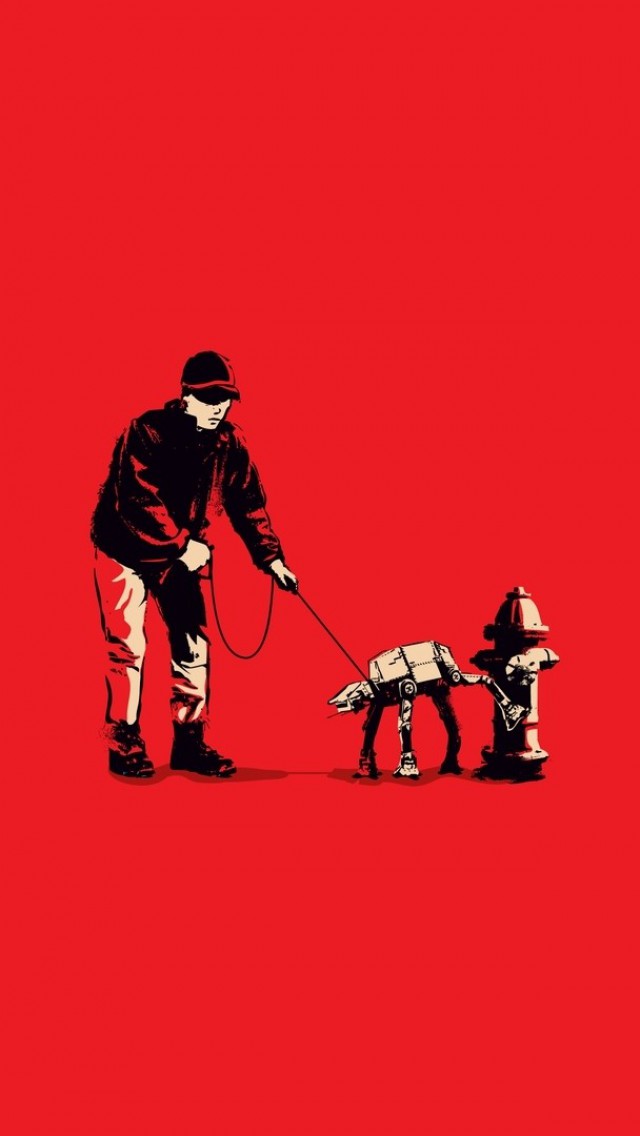 Banksy Star Wars , HD Wallpaper & Backgrounds