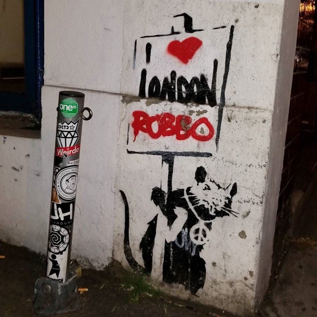Banksy I Love Robbo Rat Clerkenwell (1922195) HD Wallpaper & Backgrounds Download