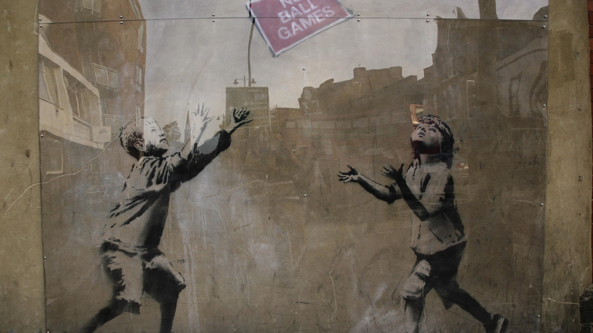 Banksy Wallpaper - Banksy , HD Wallpaper & Backgrounds