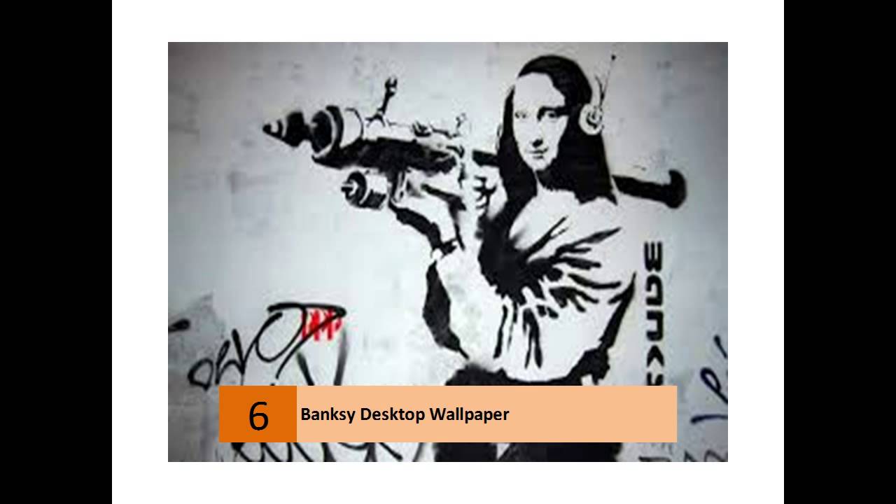Banksy Mona Lisa Rocket Launcher , HD Wallpaper & Backgrounds
