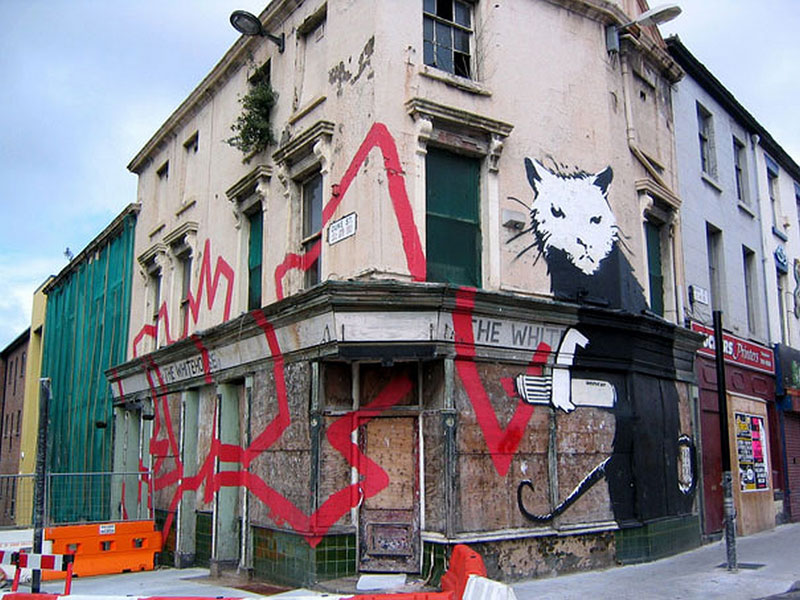 Banksy - Banksy Rat , HD Wallpaper & Backgrounds