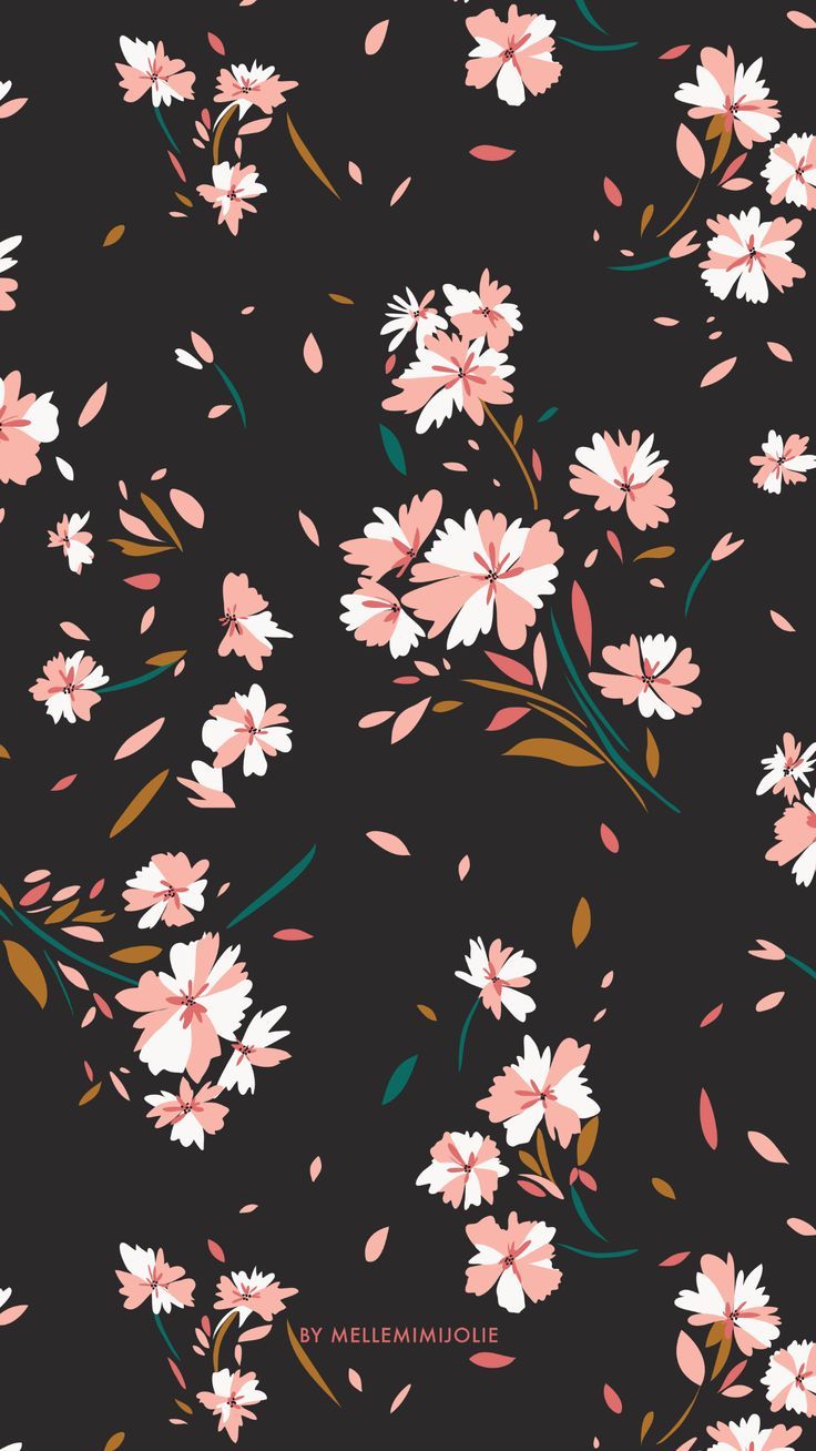 23 Stylish Wallpapers For Your Iphone Xs Max - Floral Wallpaper Hd , HD Wallpaper & Backgrounds
