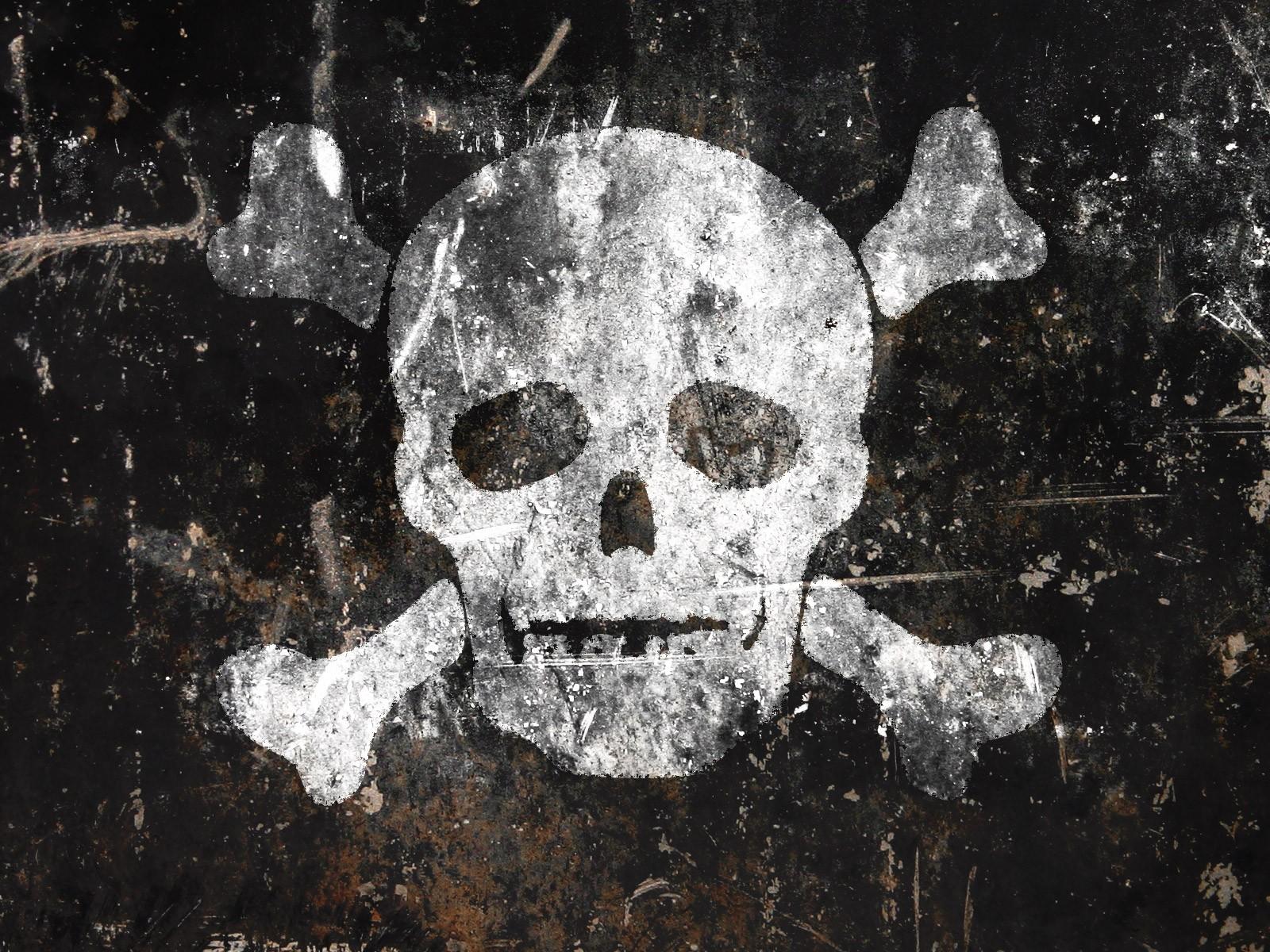 Kurukafa Wallpaper - Skull And Crossbone , HD Wallpaper & Backgrounds