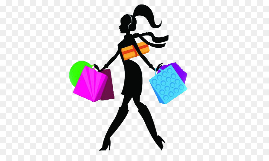Fashion Clipart Personal Stylist - Cartoon Clipart Shopping Bags , HD Wallpaper & Backgrounds