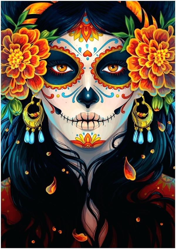 Skull Source - Catrinas Dia De Muertos , HD Wallpaper & Backgrounds