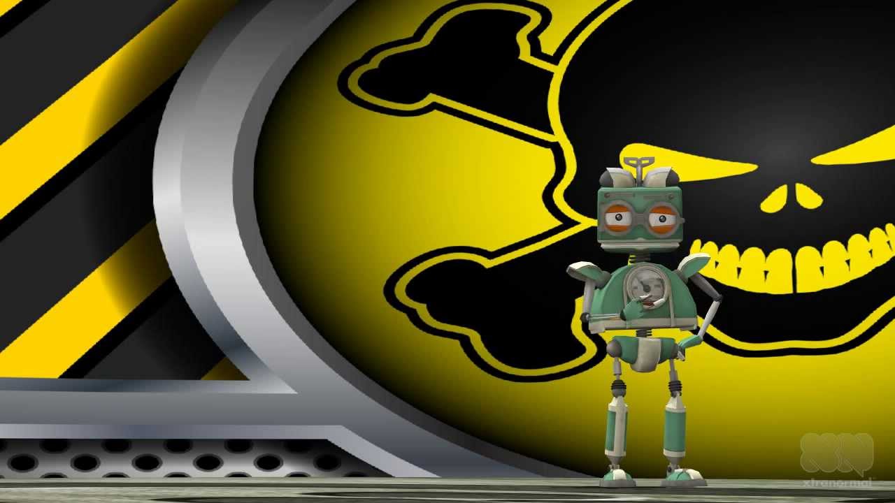 Android Robot Talking And Recommending Skulls Live - Robot Android , HD Wallpaper & Backgrounds