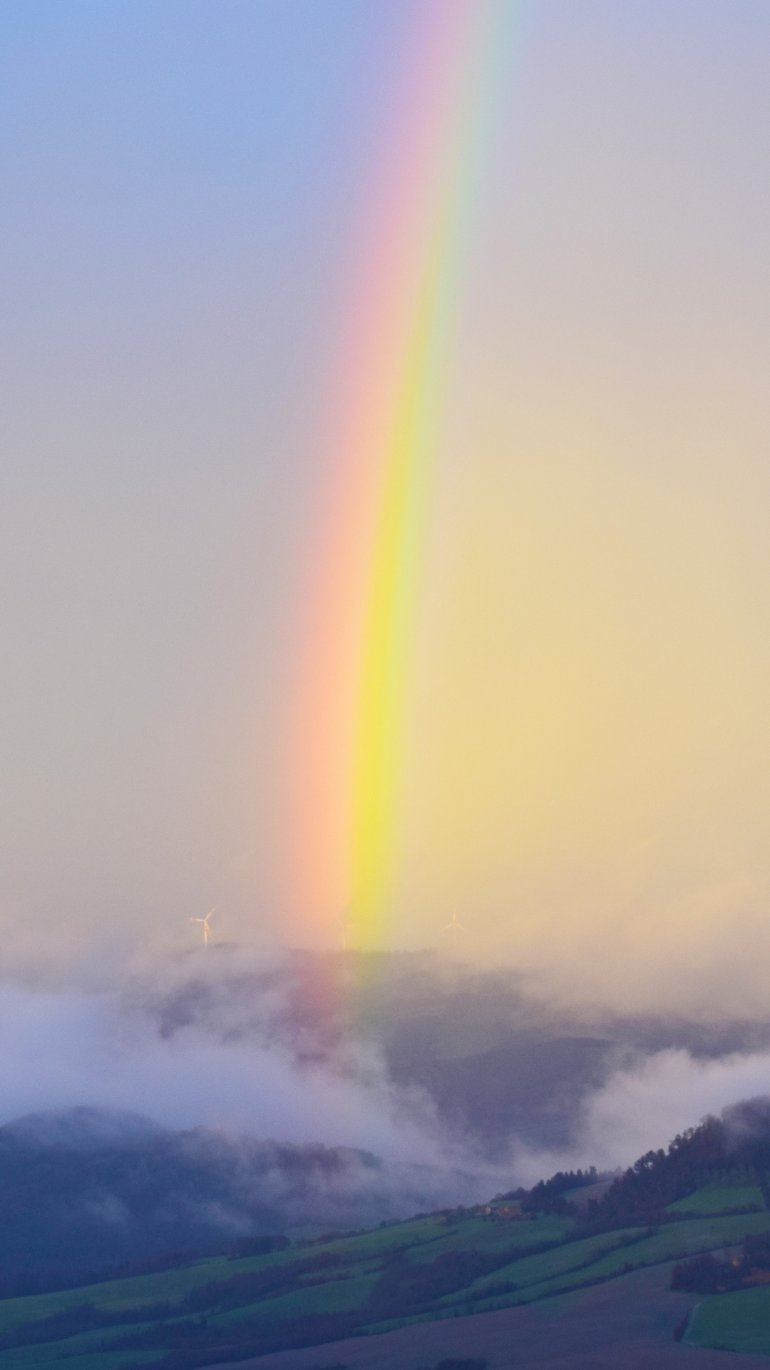 Rainbow Iphone Wallpaper - Rainbow , HD Wallpaper & Backgrounds