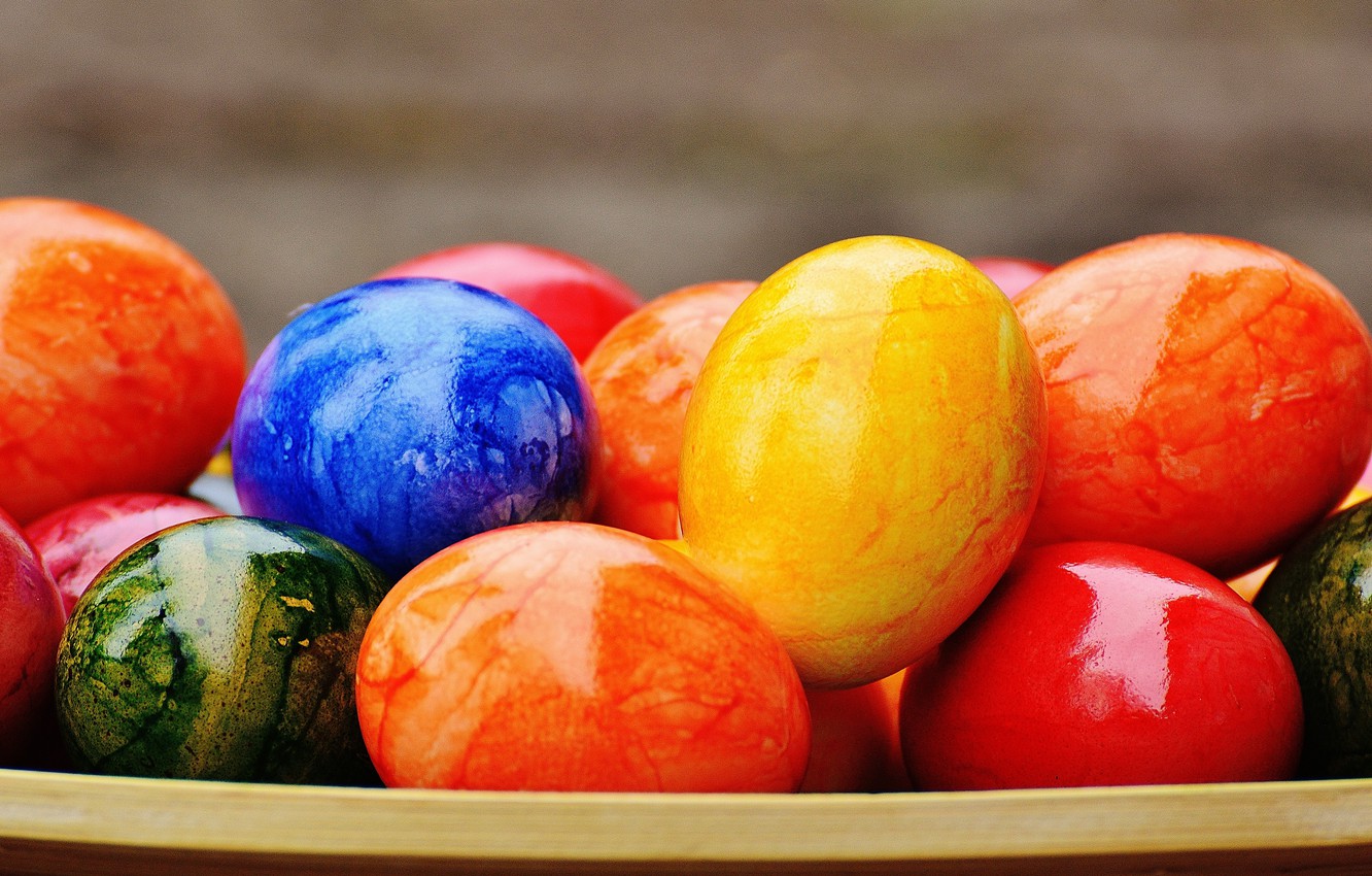 Photo Wallpaper Colorful, Easter, Rainbow, Easter, - Easter , HD Wallpaper & Backgrounds