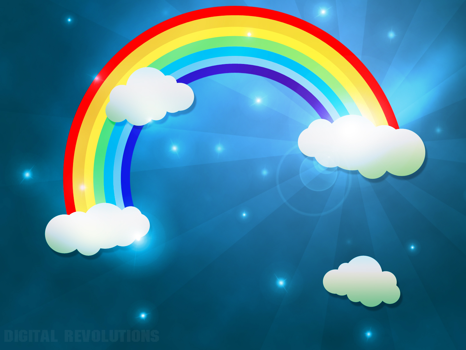 Rainbow, Sky, Clouds, Download Photo, Desktop Wallpapers - Arabic Project , HD Wallpaper & Backgrounds