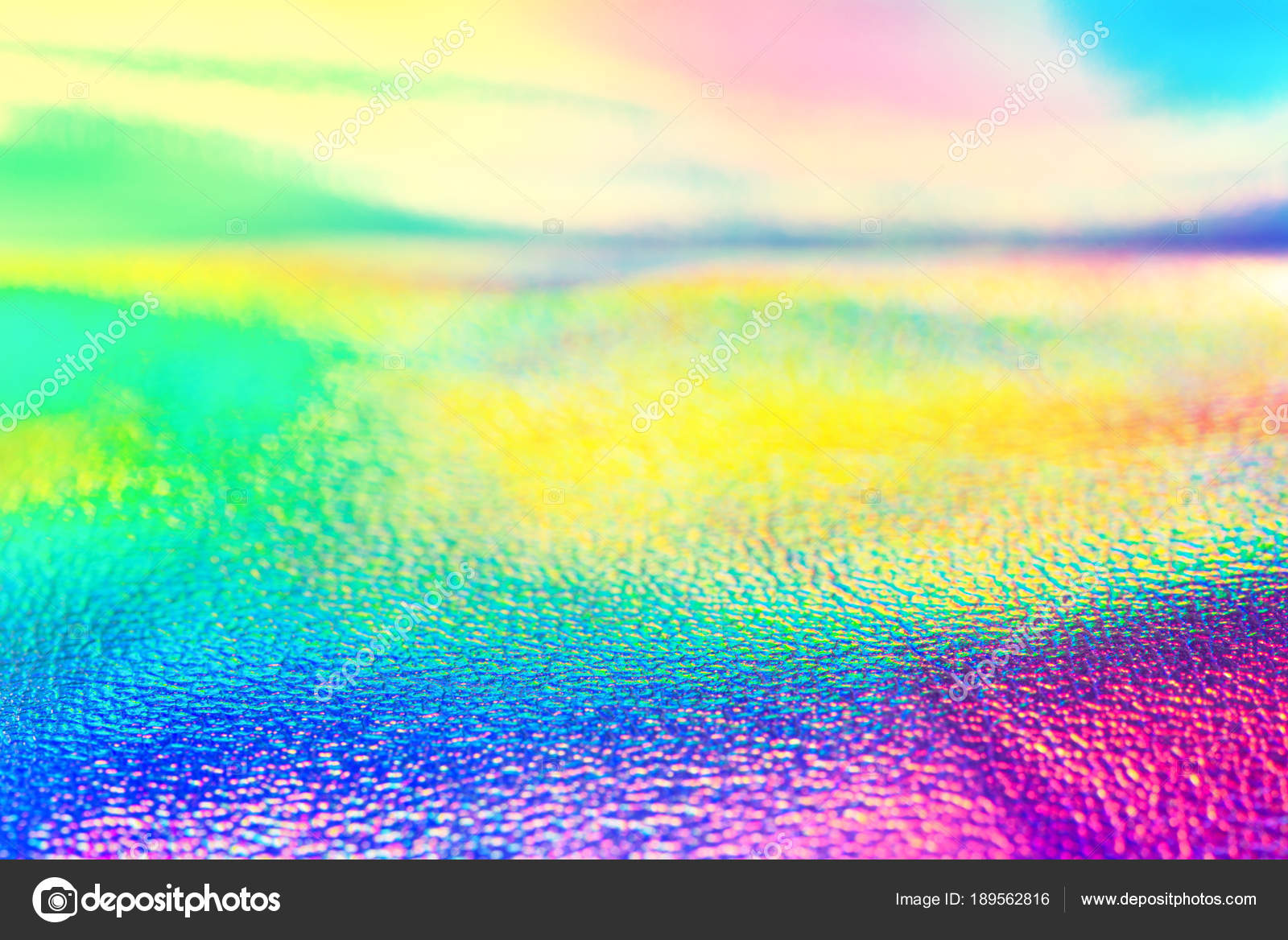 Rainbow Real Holographic Foil Neon Texture Wallpaper - Papel De Parede Arco Íris , HD Wallpaper & Backgrounds