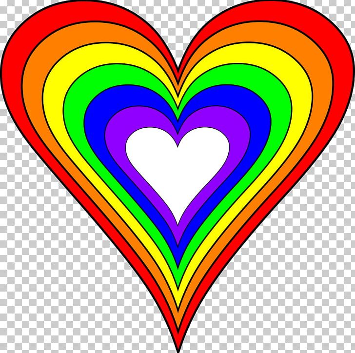 Rainbow Color Heart Png, Clipart, Area, Byte, Color, - Heart Emoji Ios Png , HD Wallpaper & Backgrounds