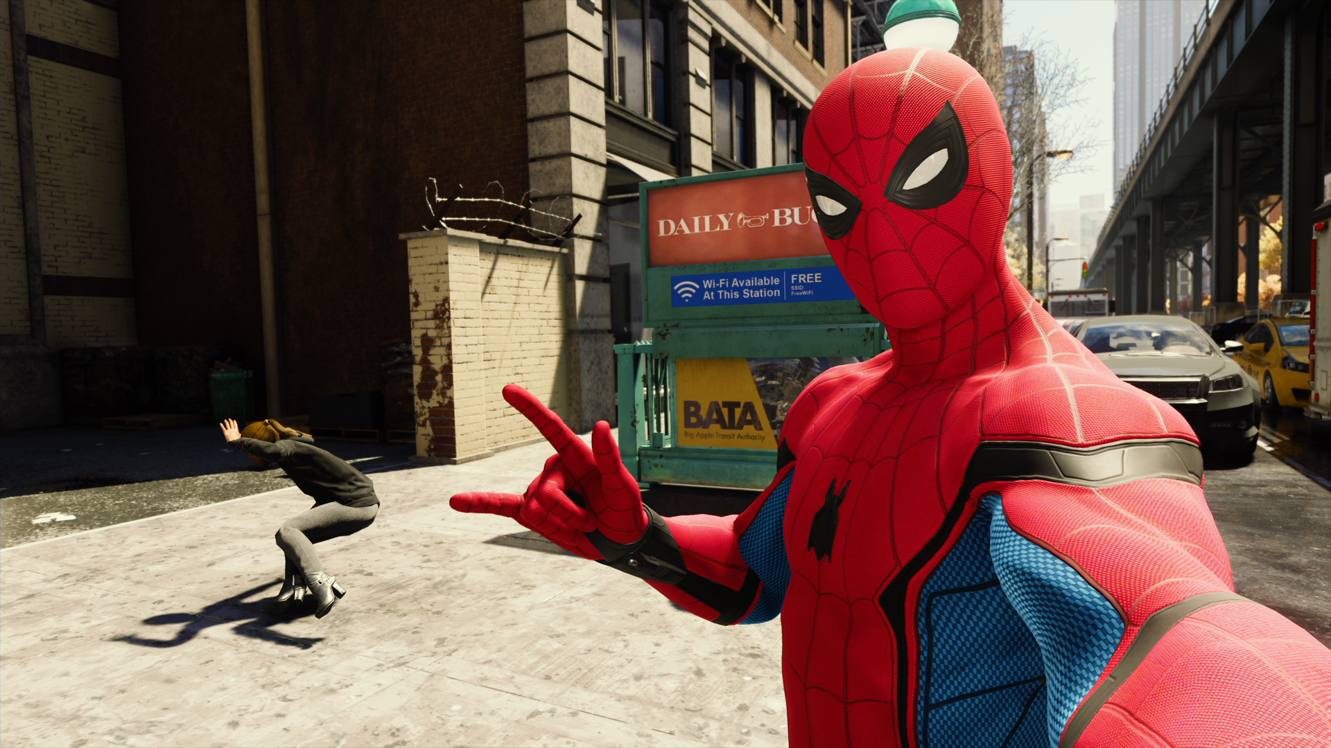 Spider Man Ps4 Stark Suit , HD Wallpaper & Backgrounds