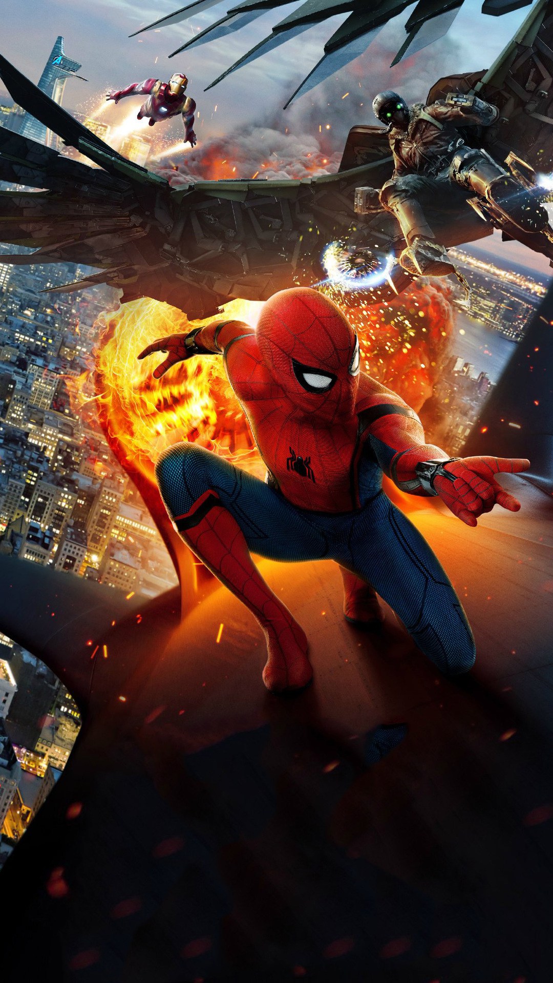 Spiderman Homecoming Iphone Wallpaper , HD Wallpaper & Backgrounds