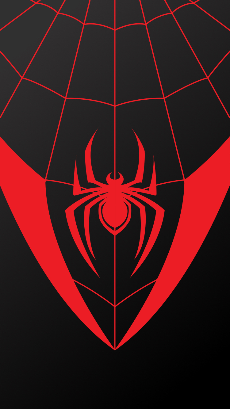 Spider-man Miles Morales Wallpaper Pack Phone • Tablet - Miles Morales Spiderman Logo , HD Wallpaper & Backgrounds