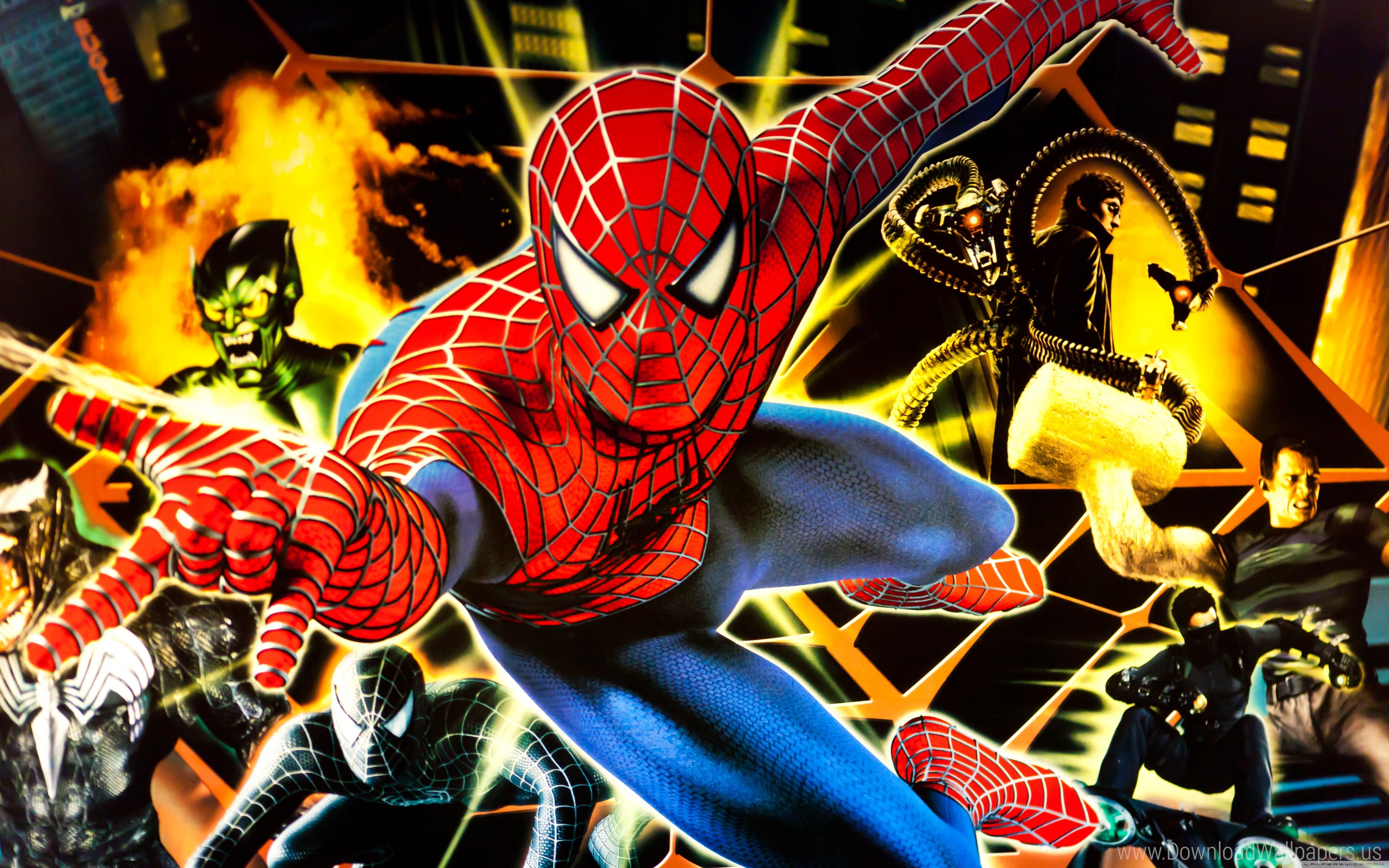 Spider Man Backglass , HD Wallpaper & Backgrounds