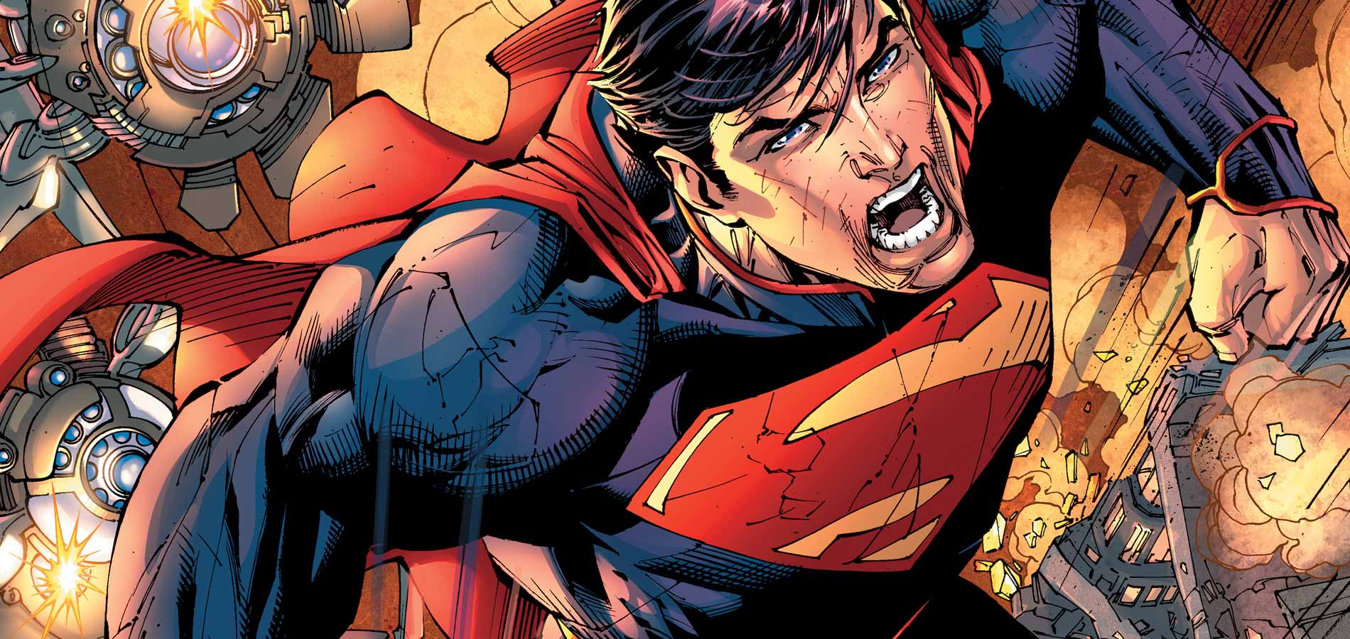 Jim Lee New 52 Superman , HD Wallpaper & Backgrounds