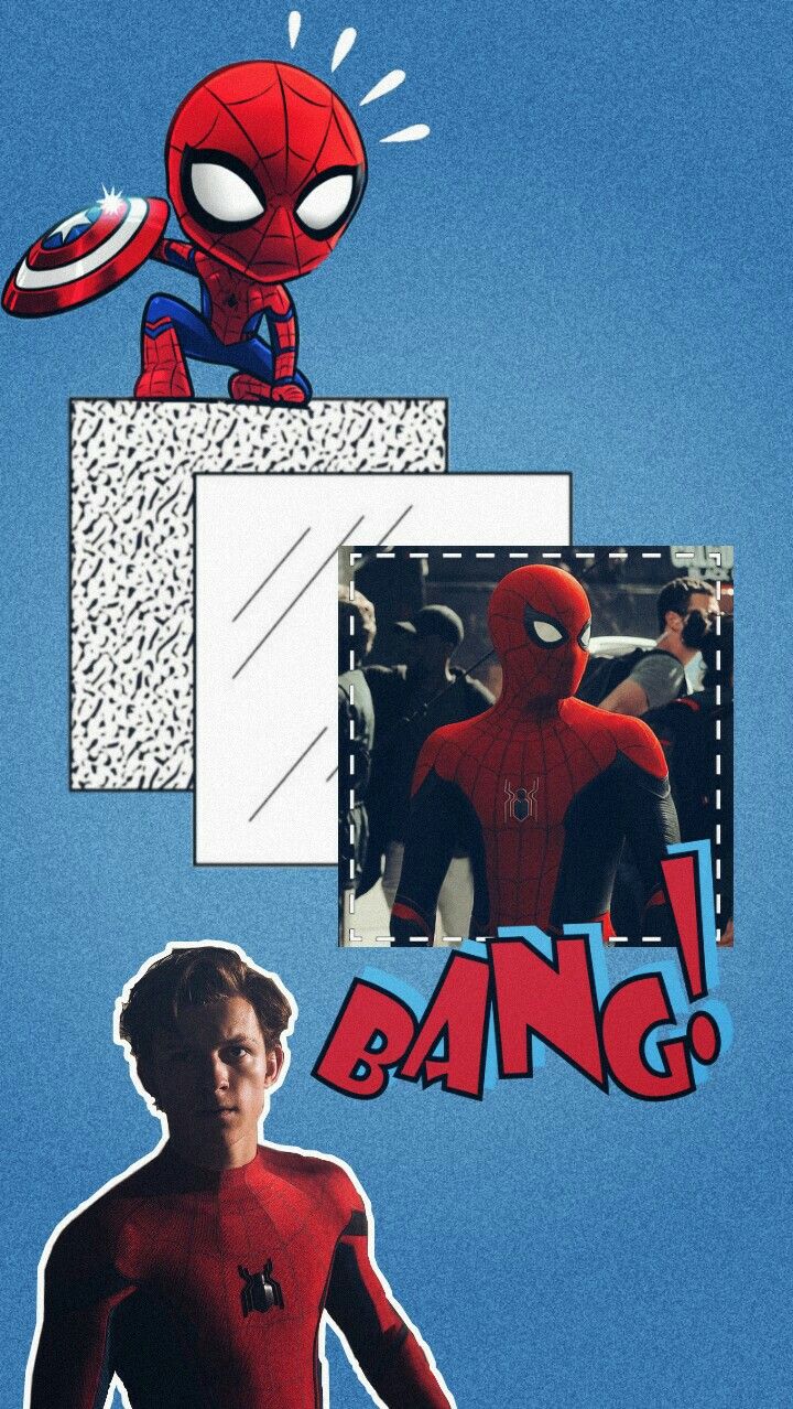 Spider-man Lockscreen ❤ - Tom Holland Lockscreen , HD Wallpaper & Backgrounds