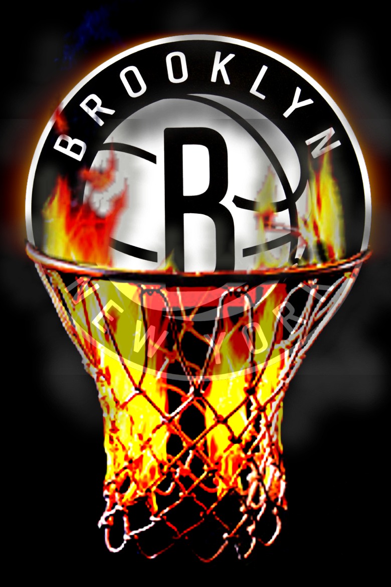 A Pretty Cool Iphone Background - Brooklyn Nets Wallpaper Hd , HD Wallpaper & Backgrounds