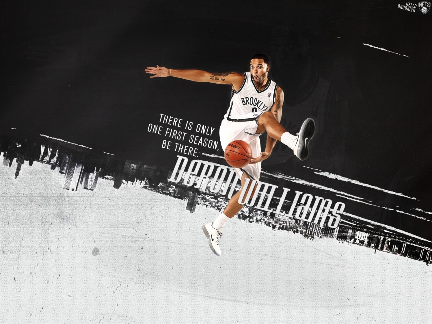 Wallpaper Deron Williams, Brooklyn Nets, Nba, Basketball, - Deron Williams , HD Wallpaper & Backgrounds