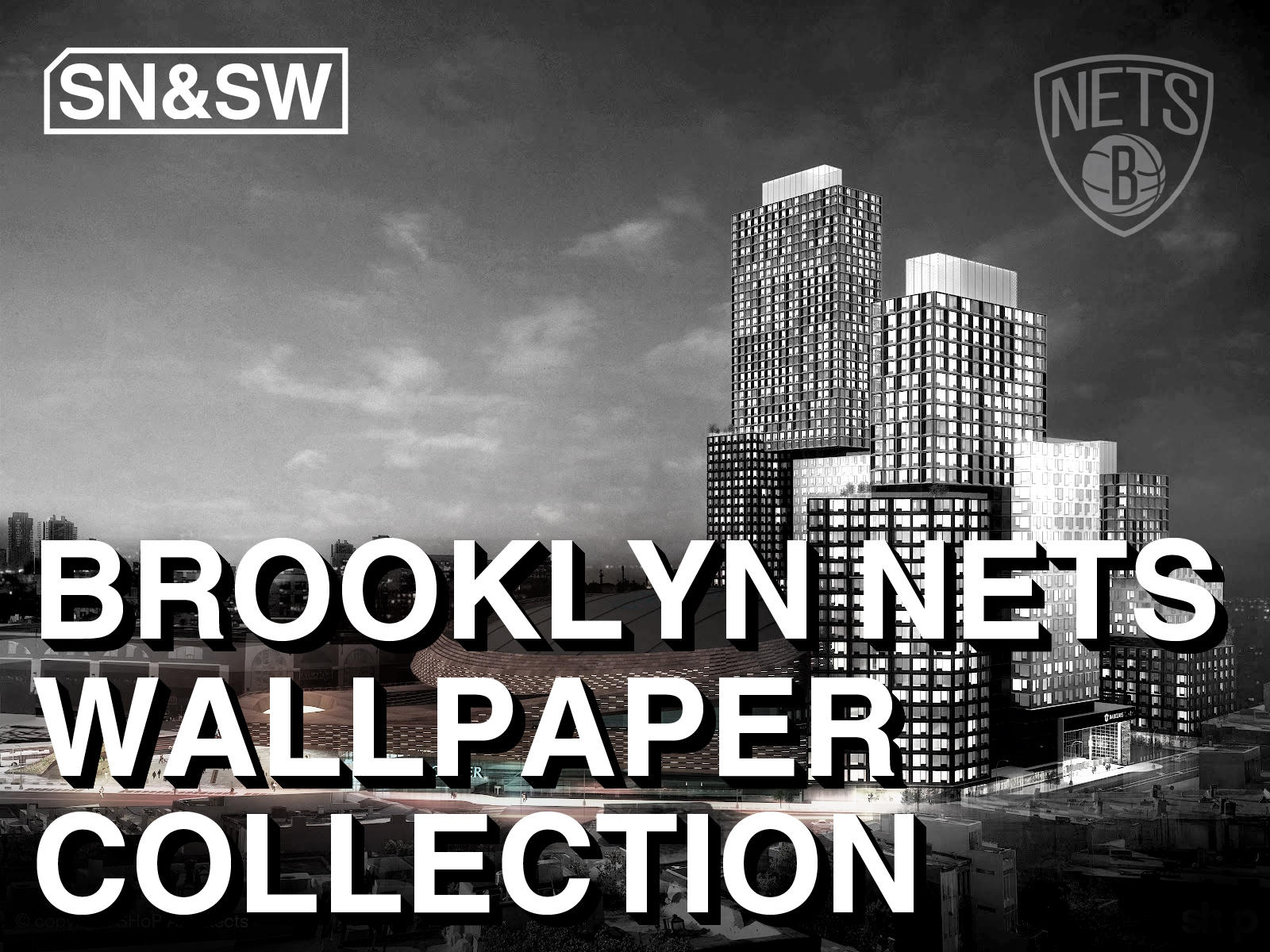 Brooklyn Nets Wallpaper - Skyscraper , HD Wallpaper & Backgrounds