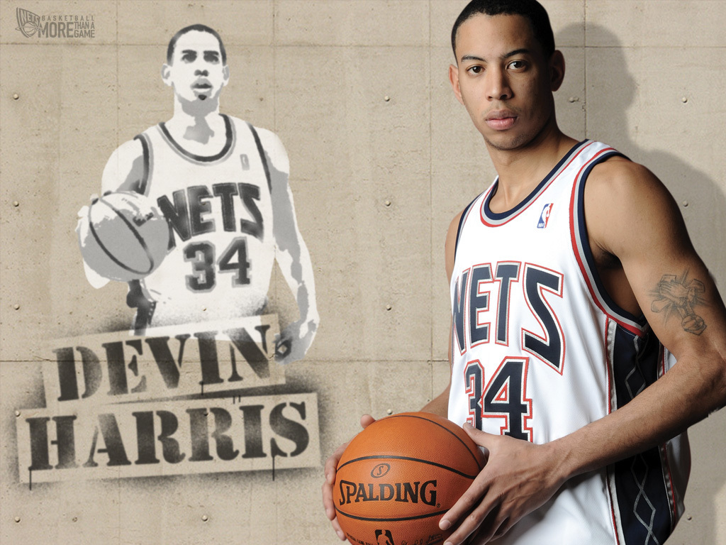 Devin Harris - Devin Harris New Jersey Nets , HD Wallpaper & Backgrounds