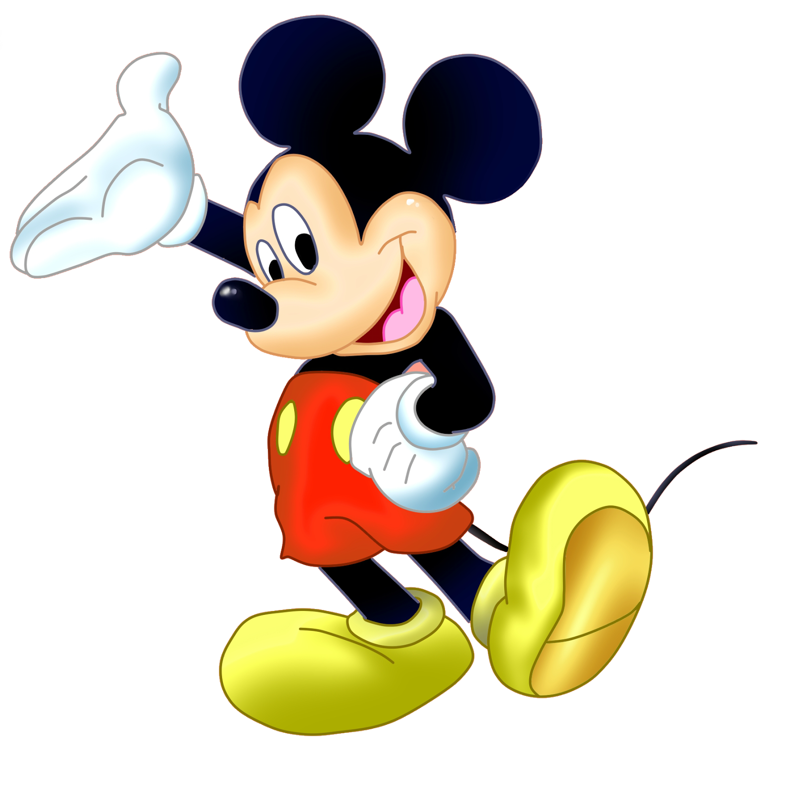 Mickey Mouse Png - Mickey Mouse Png File , HD Wallpaper & Backgrounds