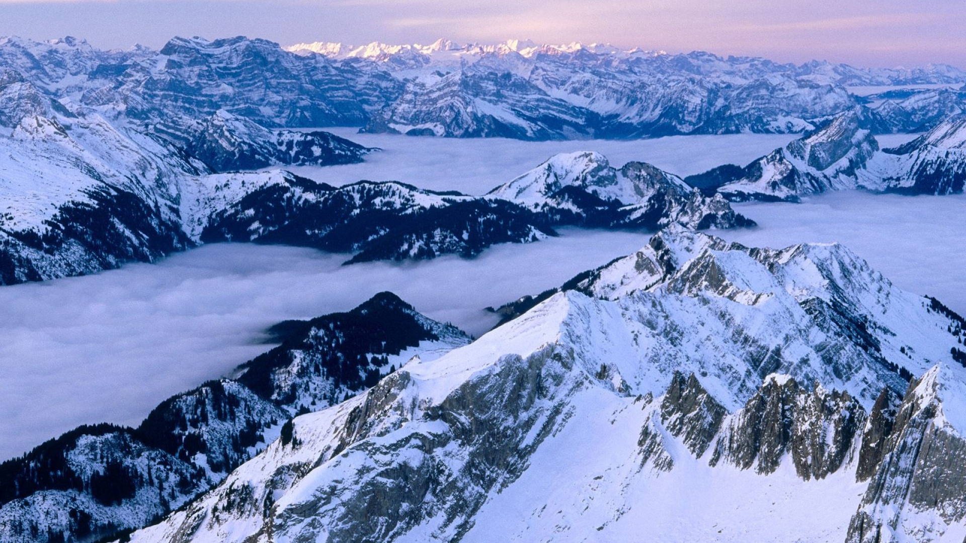 Switzerland, Mountains, Snow - Swiss Alps Snow Hd , HD Wallpaper & Backgrounds