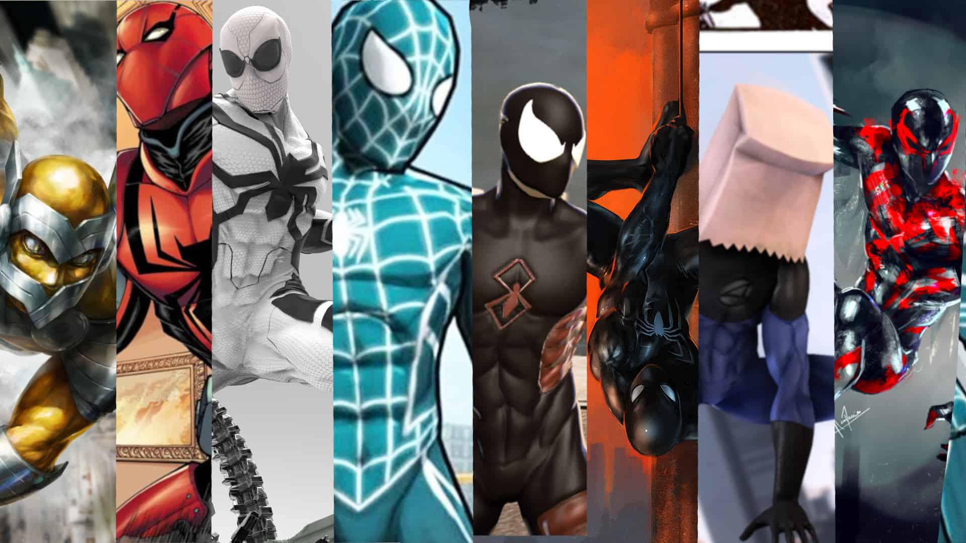 Spiderman Black Suit - Marvel Spider Man Ps4 Suits , HD Wallpaper & Backgrounds